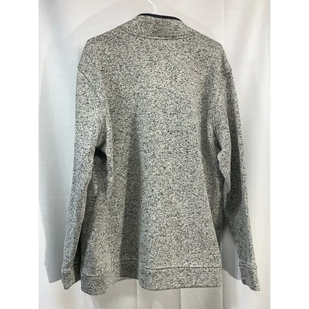 Eddie Bauer Men’s 1/4 Button Sweater Pullover Heather Size‎ XL NWOT - Picture 3 of 6